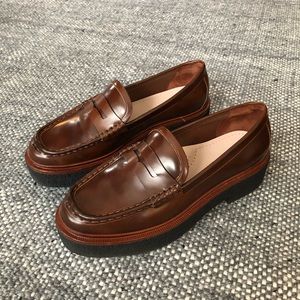 Loeffler Randall Rikki Platform Loafer size 10